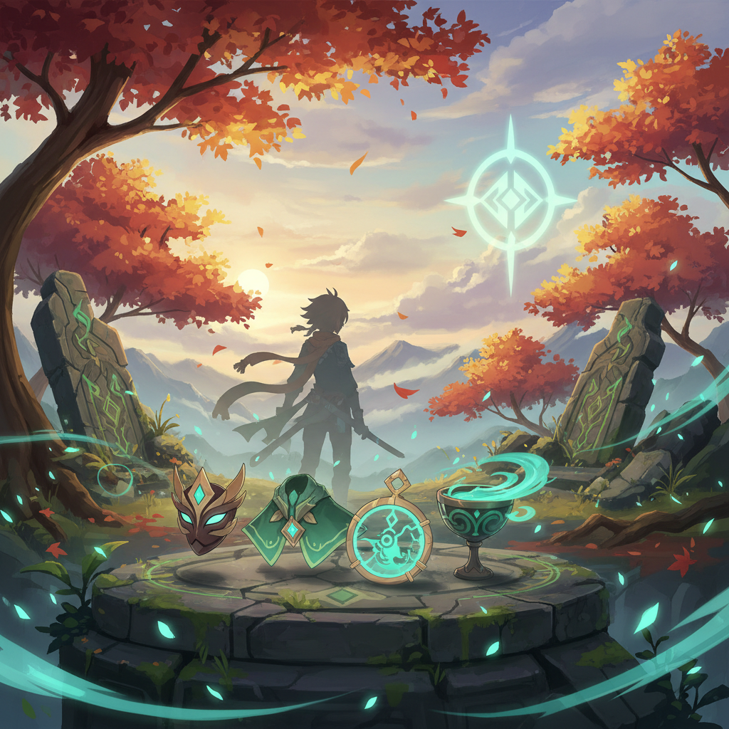 楓原万葉のおすすめ聖遺物と厳選ガイド — illustration