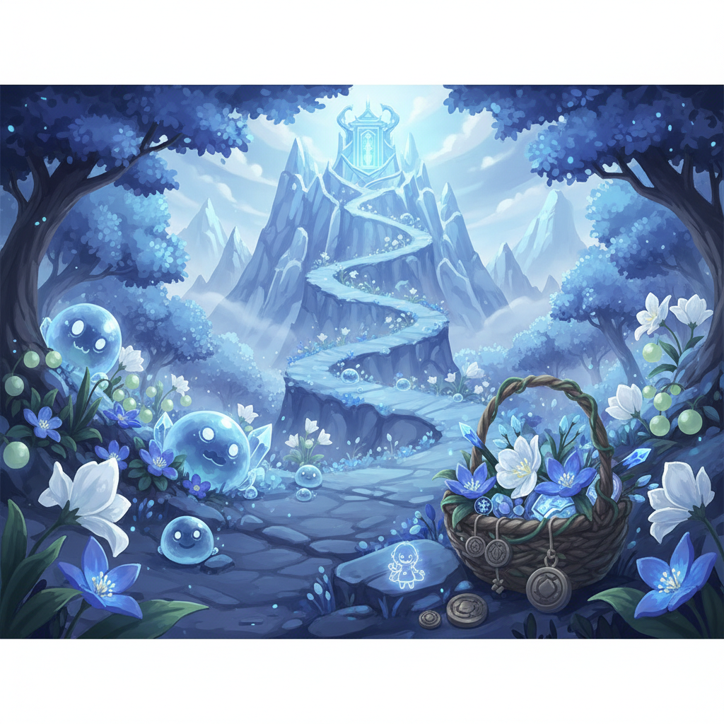 原神 七七の育成素材：効率的な集め方と必要数 — illustration