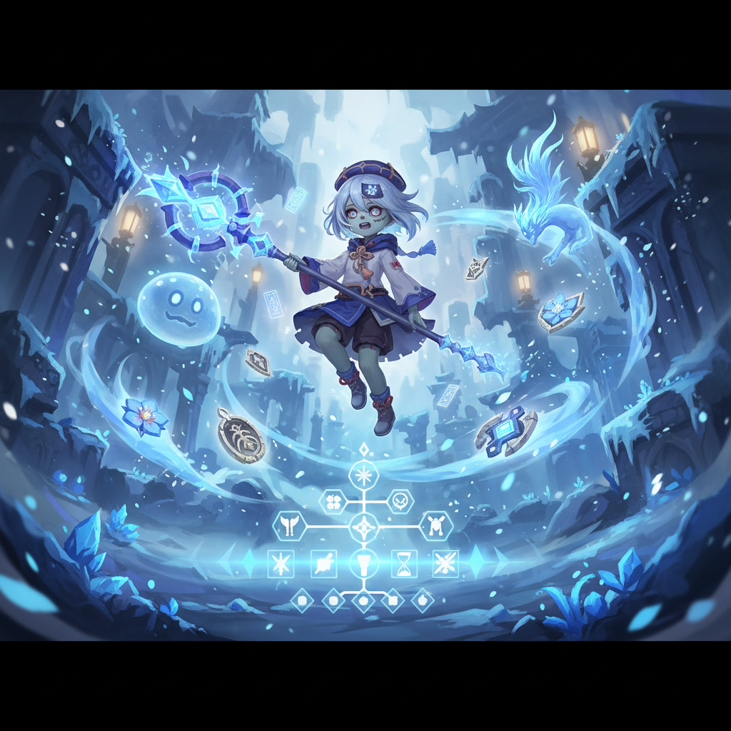 原神 七七 育成ガイド：聖遺物、武器、編成の最適解 — illustration